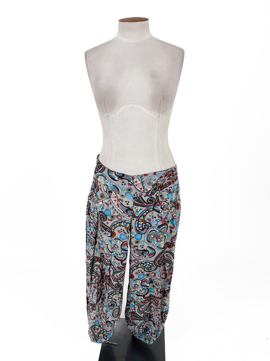 Quelque | Multicoloured Casual Pants | Size 16