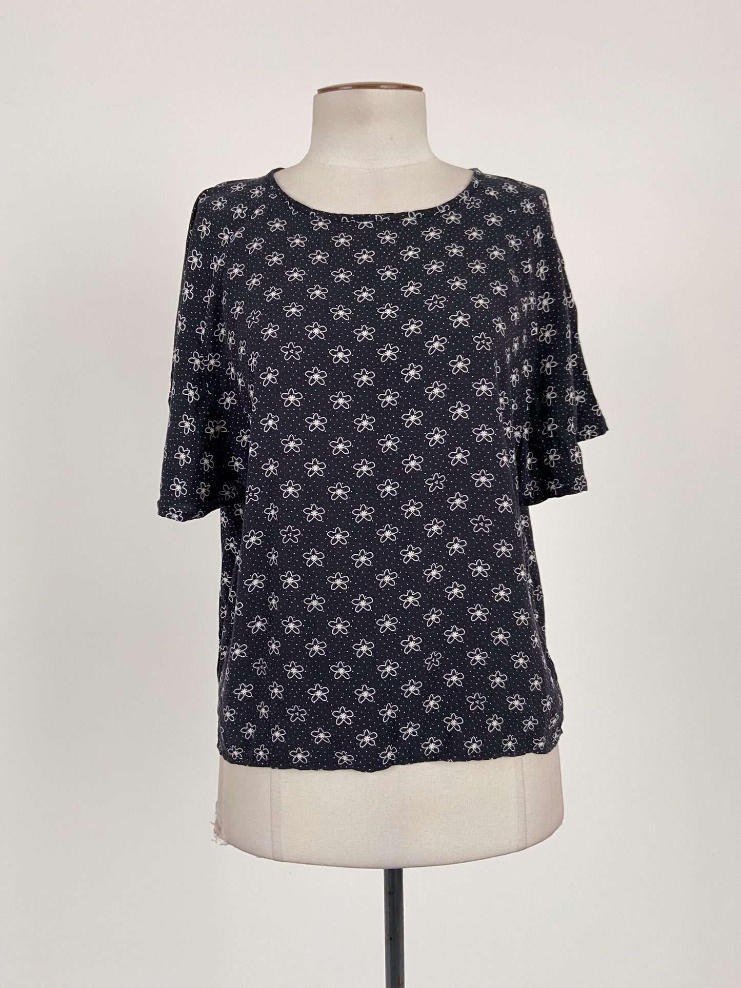 Huffer | Black Casual/Workwear Top | Size 8