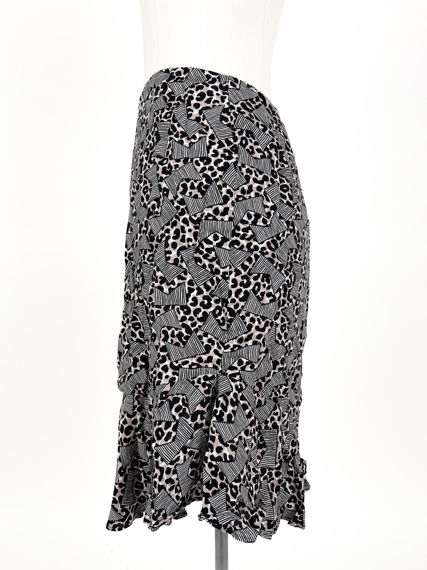 Atmos & Here | Multicoloured Casual Skirt | Size 8