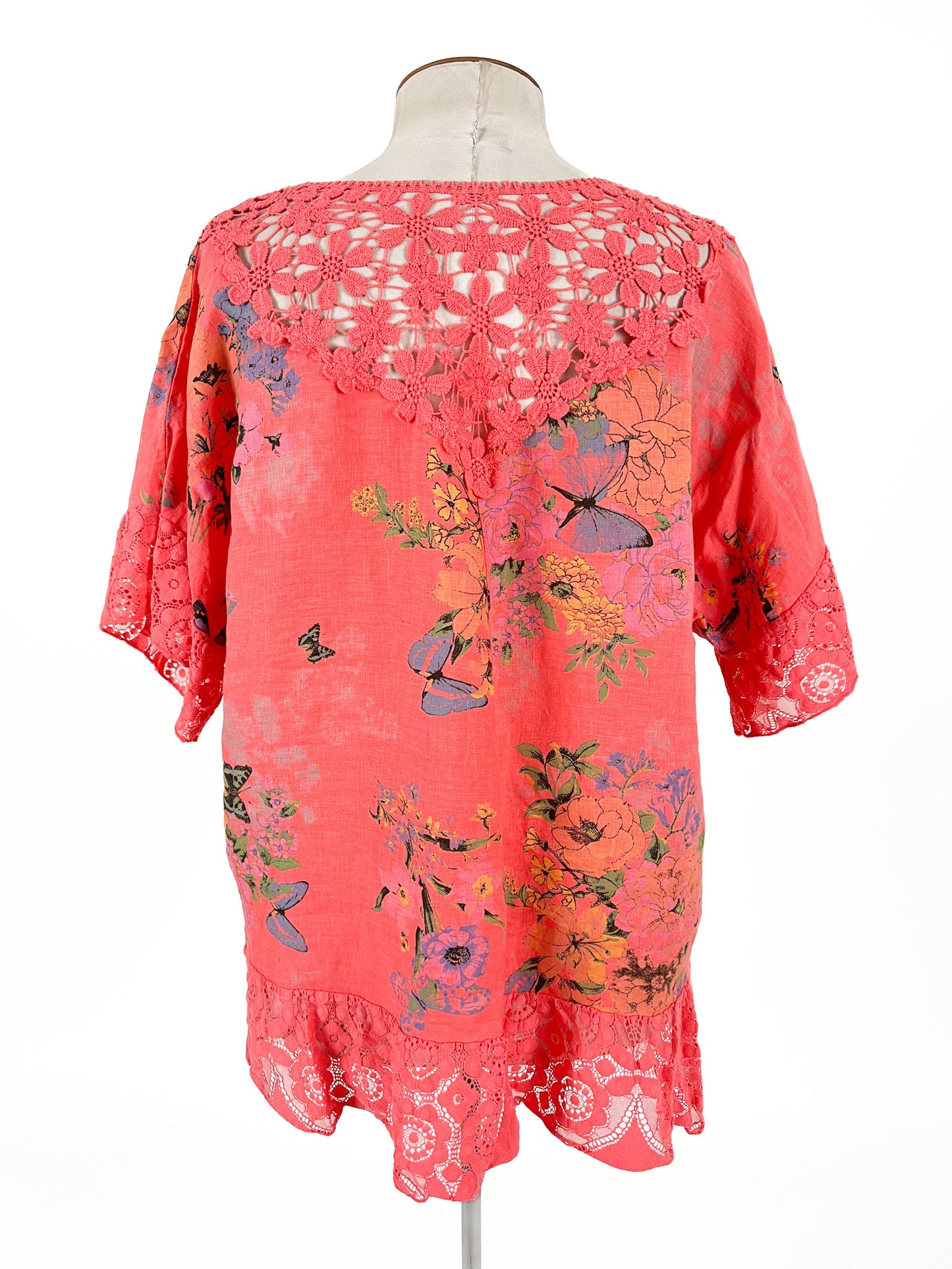 Helga May | Multicoloured Casual Top | Size XL