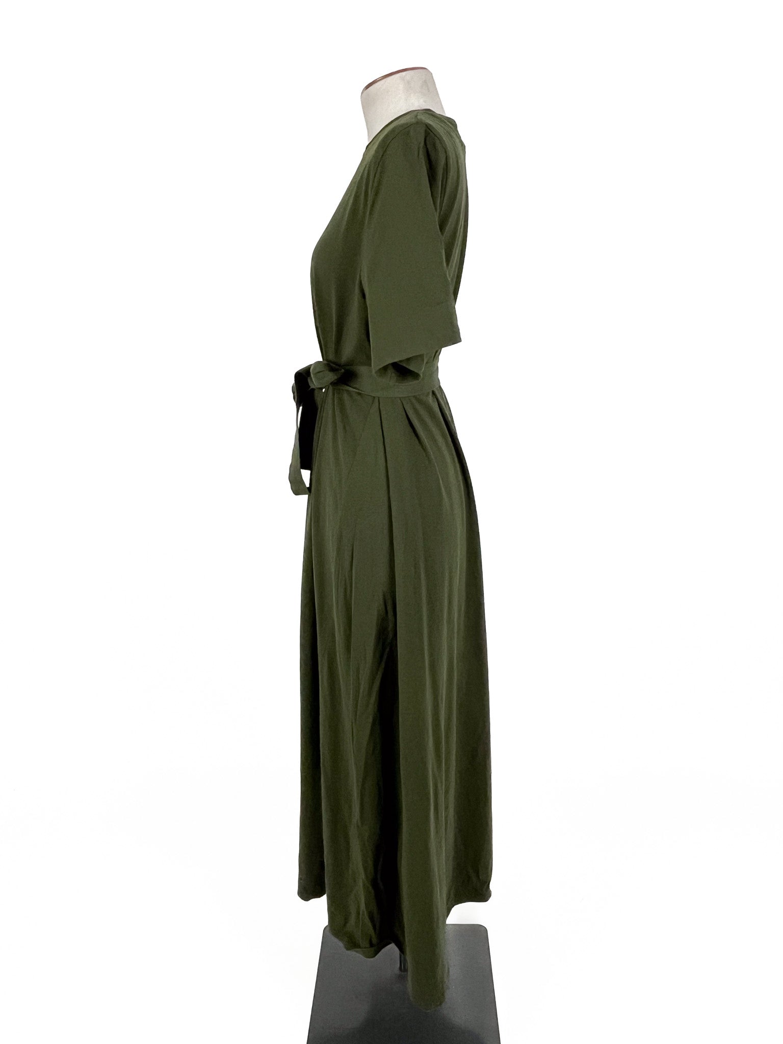 Kowtow - Green Midi Dress (Size S)