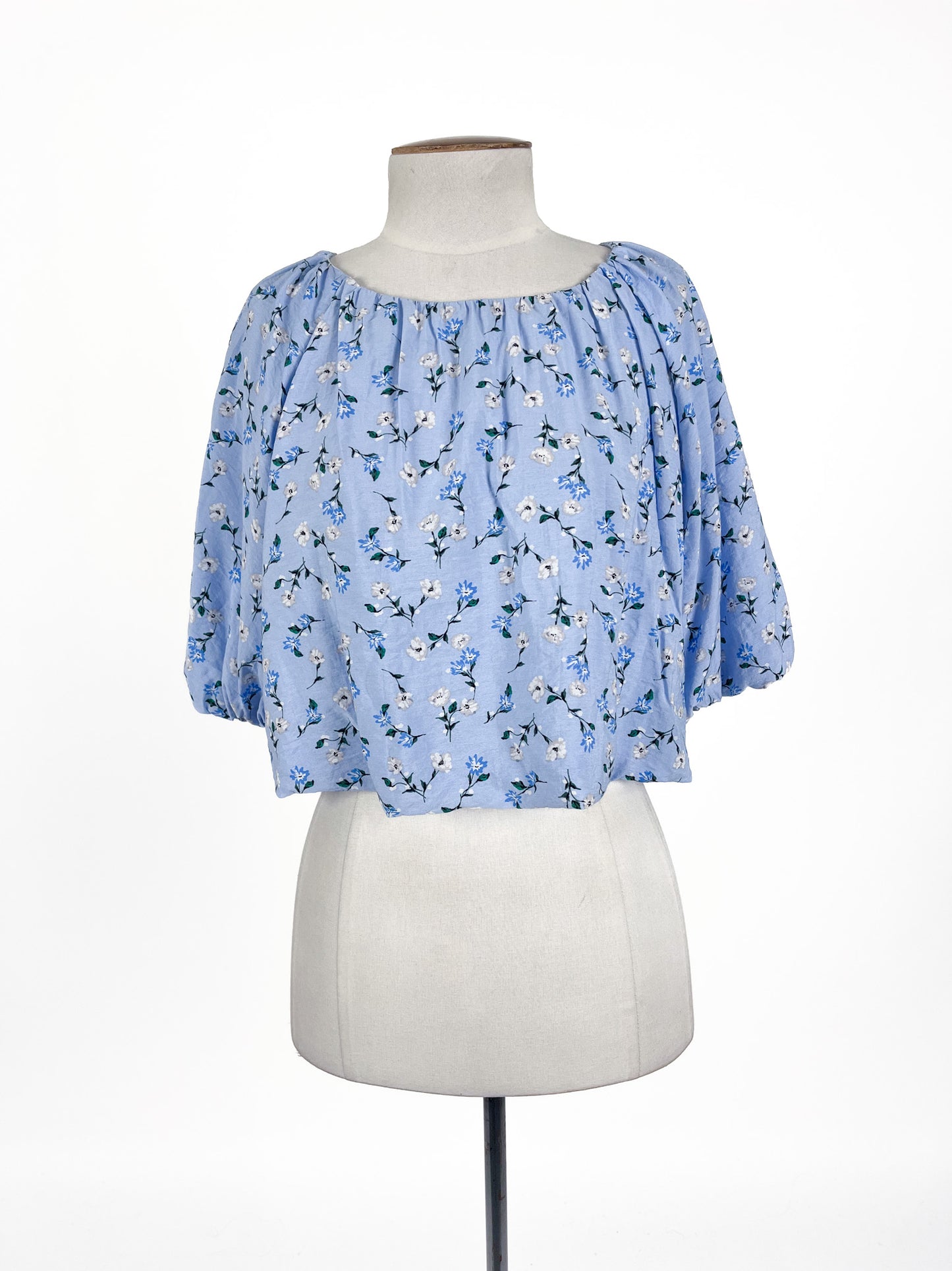 Dotti - Blue Blouse (Size 10)