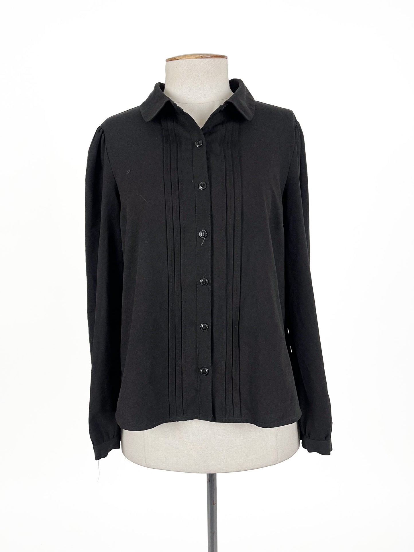 Princess Highway - Black Blouse (Size 8)