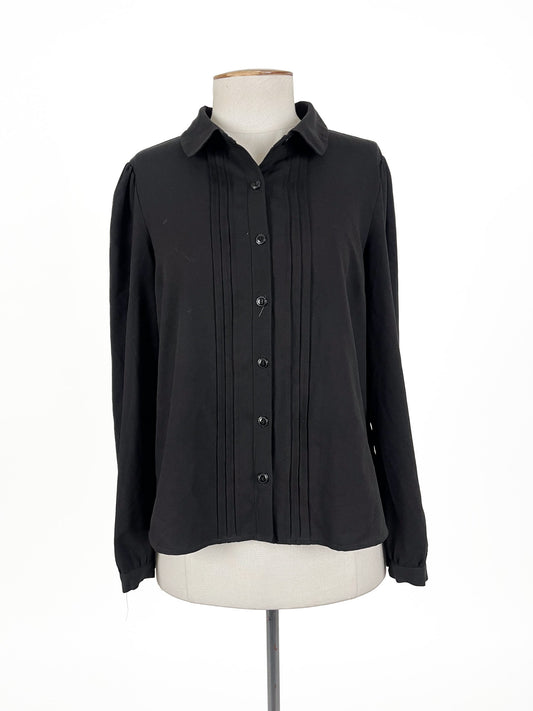 Princess Highway - Black Blouse (Size 8)
