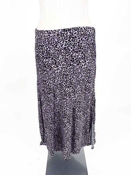 Whistle - Purple Midi Skirt (Size 18)