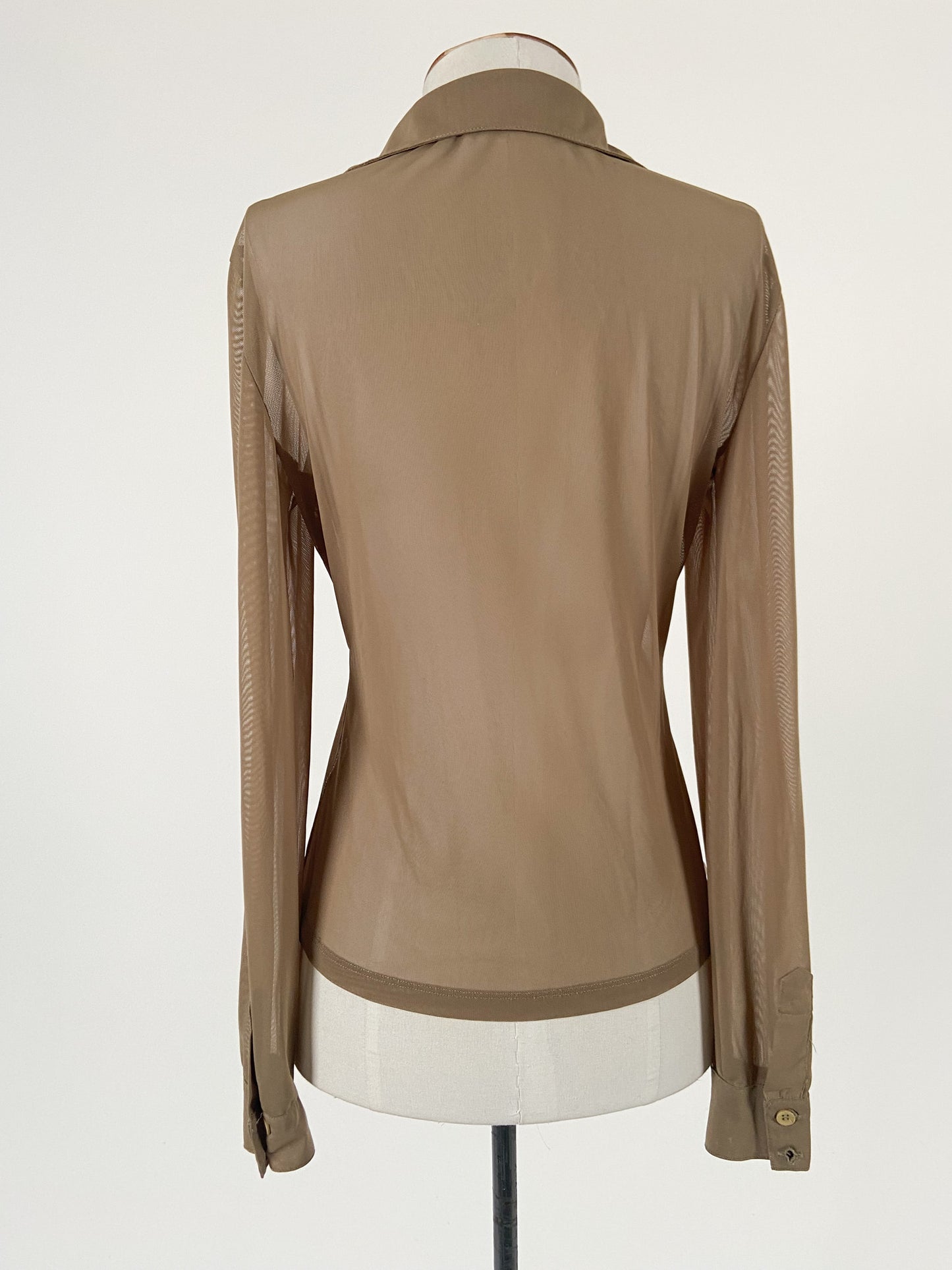 NA-KD | Brown Casual/Cocktail Top | Size S