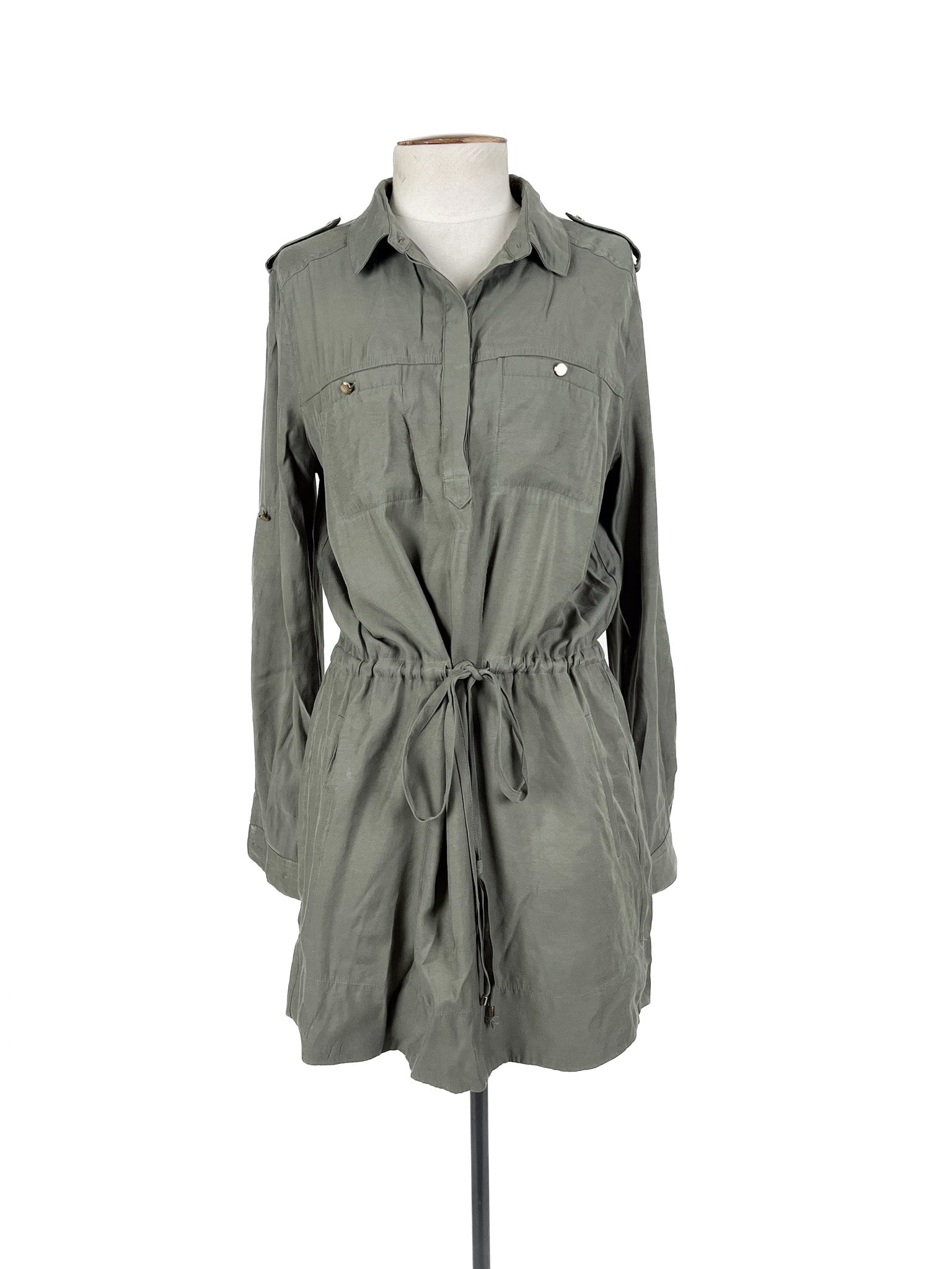 Forever New - Green Mini Dress (Size 10)