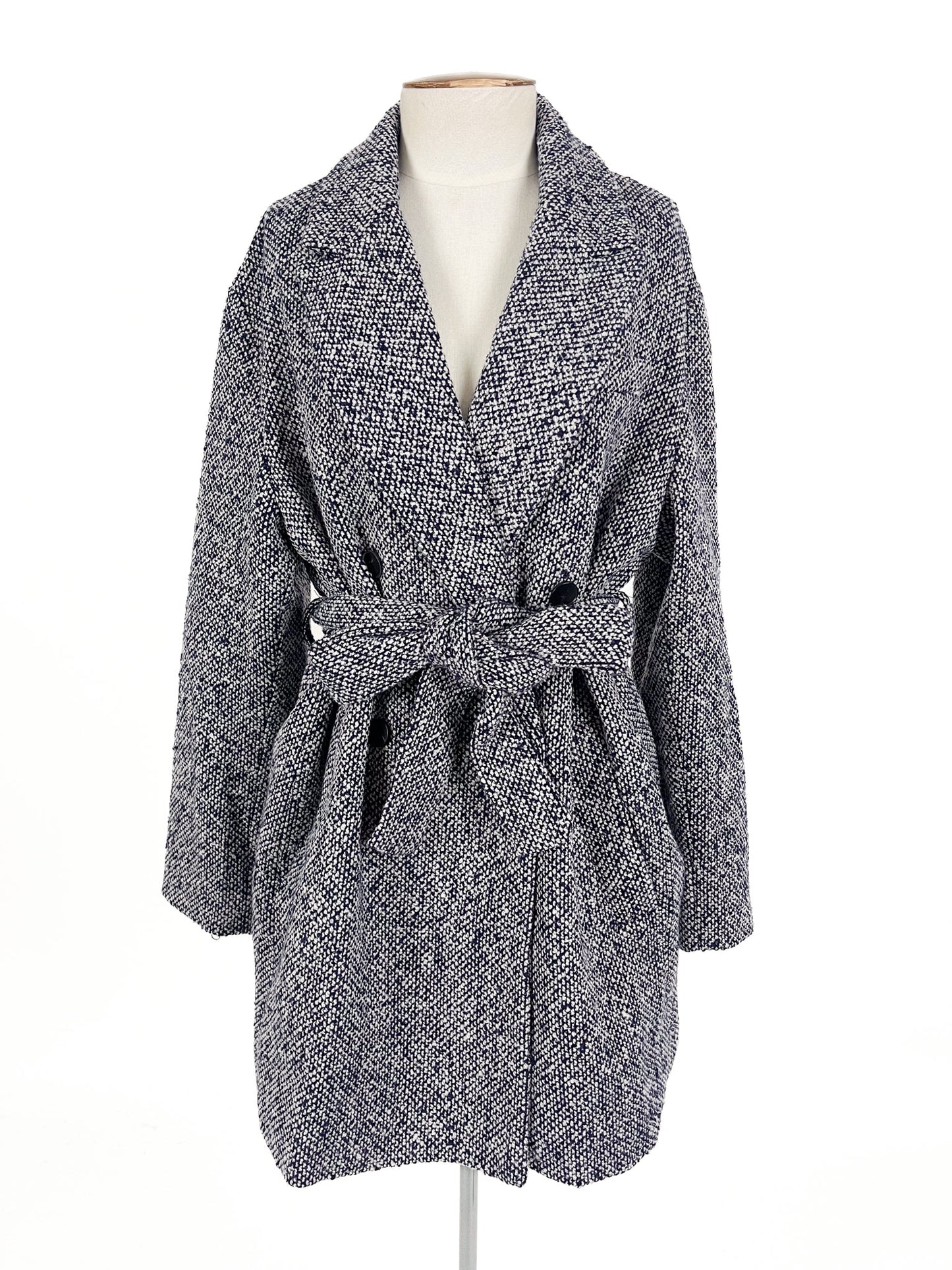 Mango | Navy Casual Coat | Size S