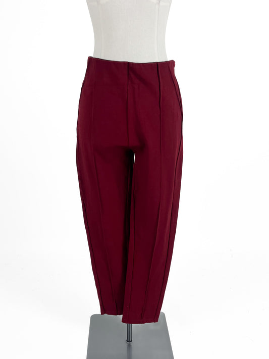 Trelise Cooper | Red Cropped Straight fit Pants | Size 10