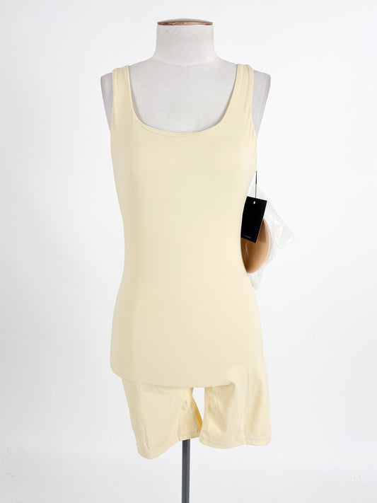 Estoni | Yellow Casual/Cocktail Playsuit | Size M