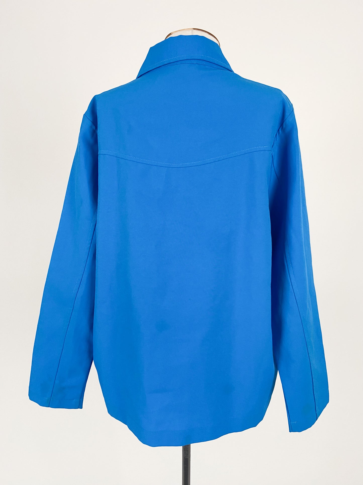 Mackenzie Ellen | Blue Workwear Top | Size M