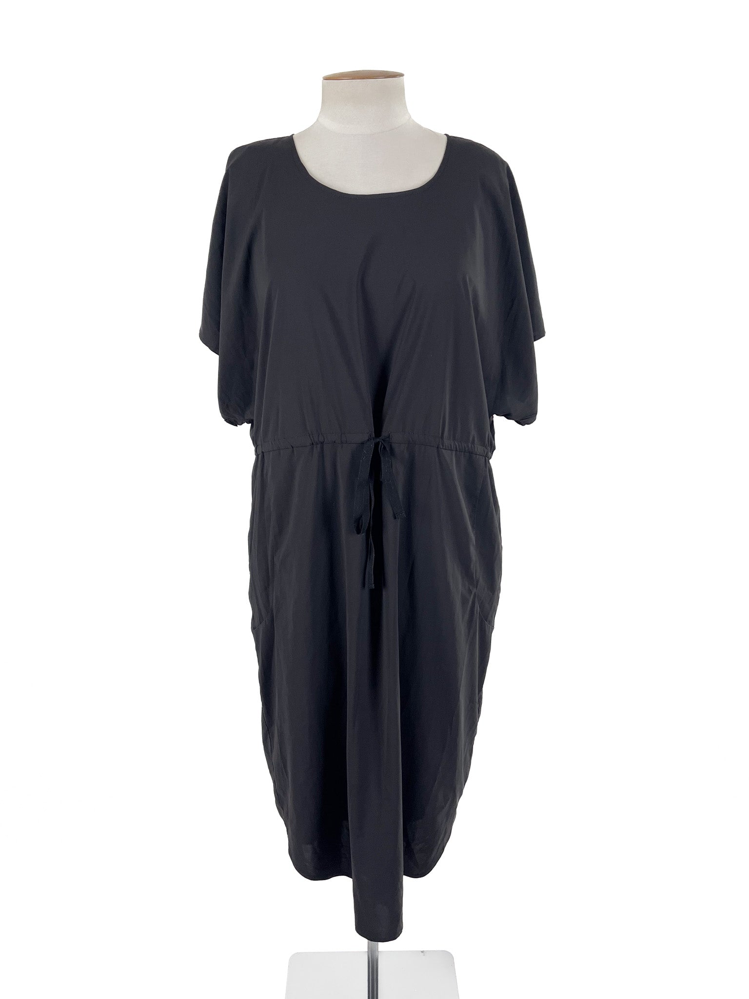 Amaya - Black Midi Dress (Size 12)