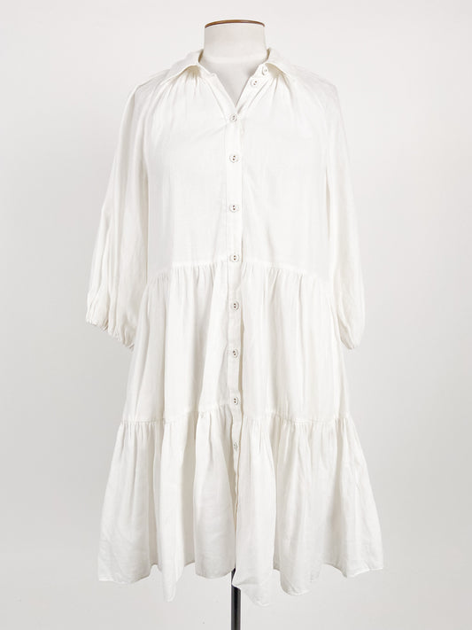 Witchery | White Casual/Workwear Dress | Size 12
