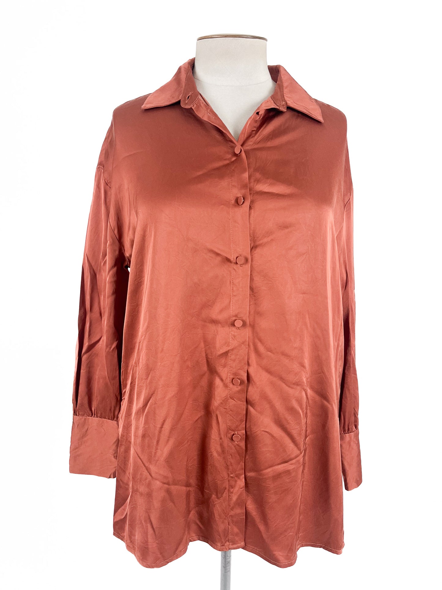 Decjuba | Brown Casual/Workwear Top | Size S