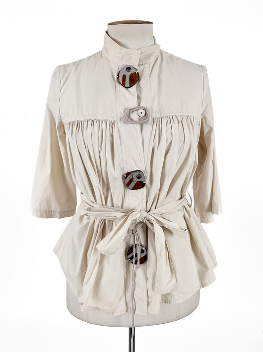 Marni | Beige Casual Jacket | Size 12