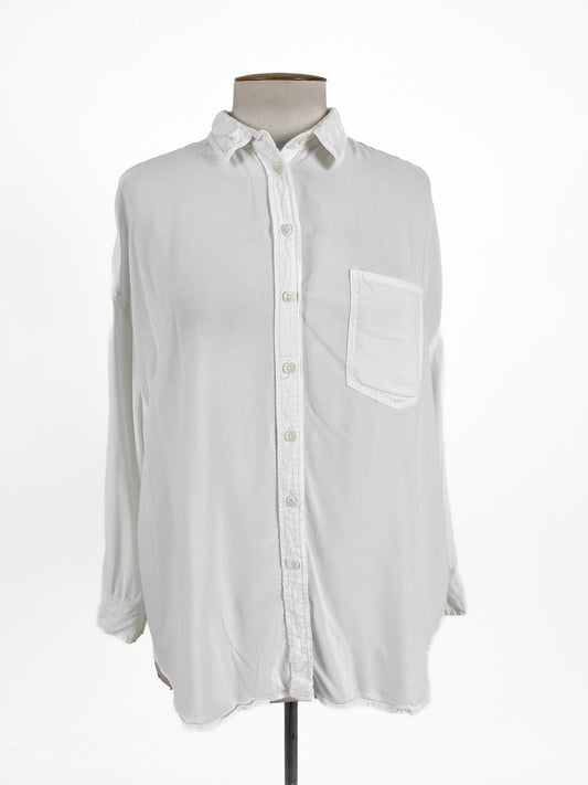 Decjuba | White Casual Top | Size S