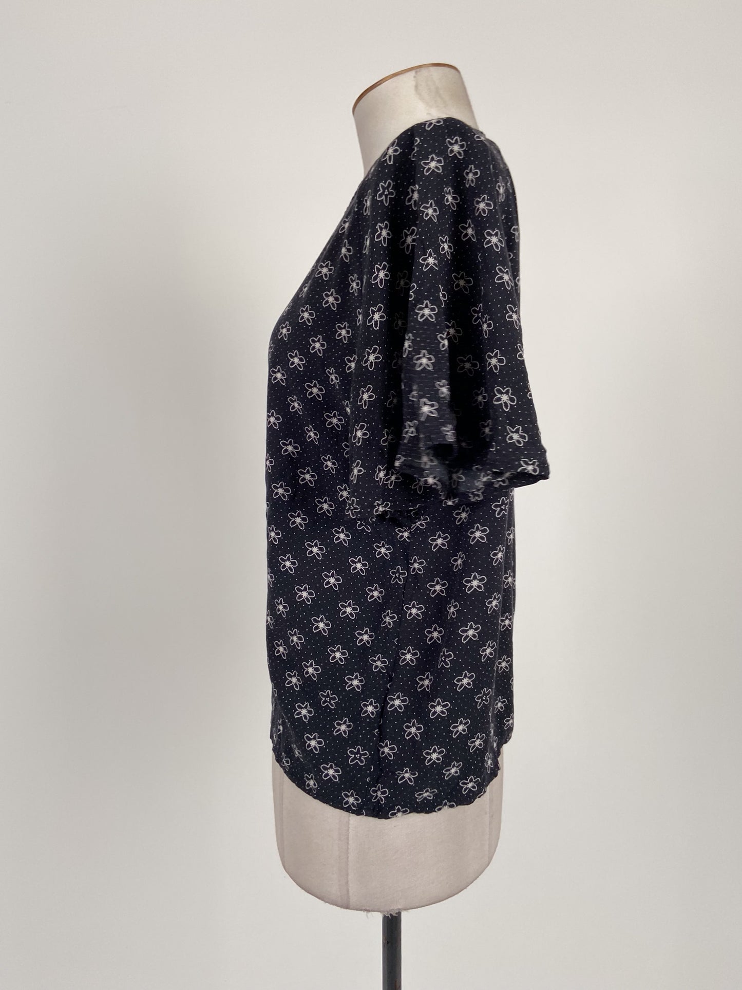 Huffer | Black Casual/Workwear Top | Size 8