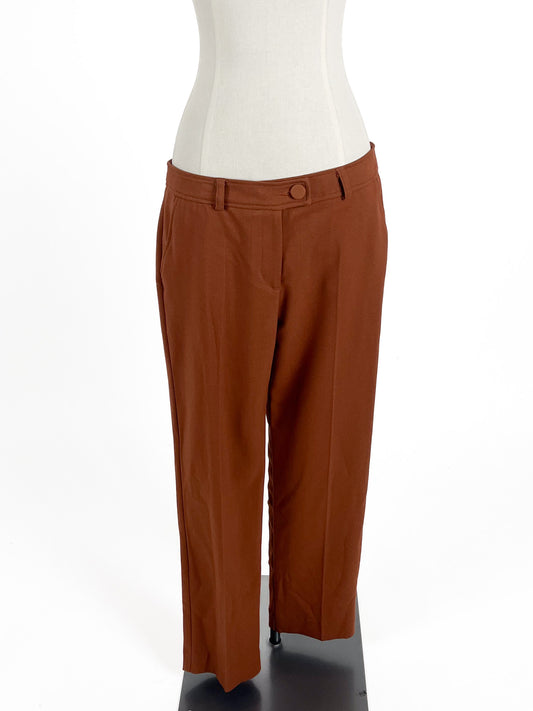 Kate Sylvester | Brown Straight fit Pants | Size 10