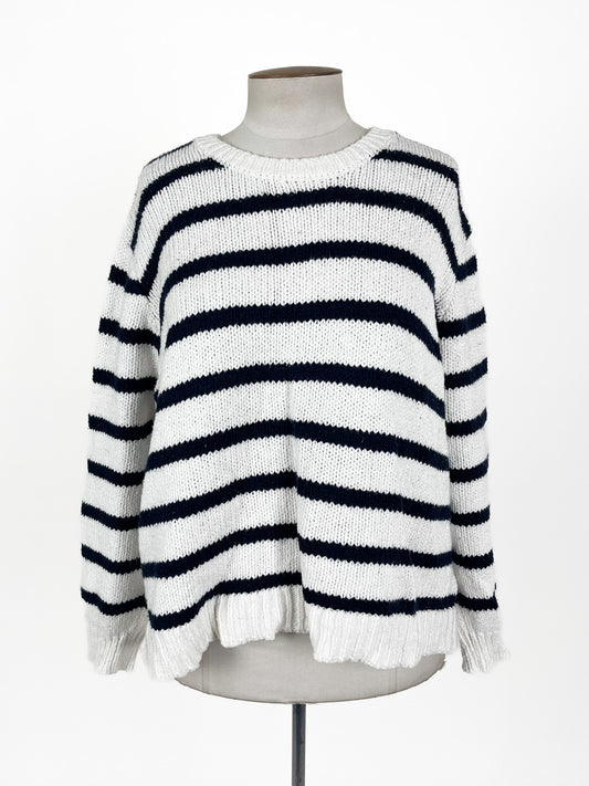 Just Jeans - White Knitwear (Size 18)