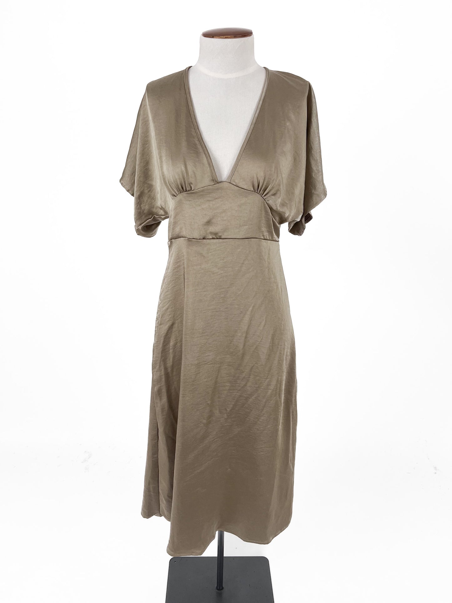 Oak + Fort | Green Casual/Cocktail Dress | Size S