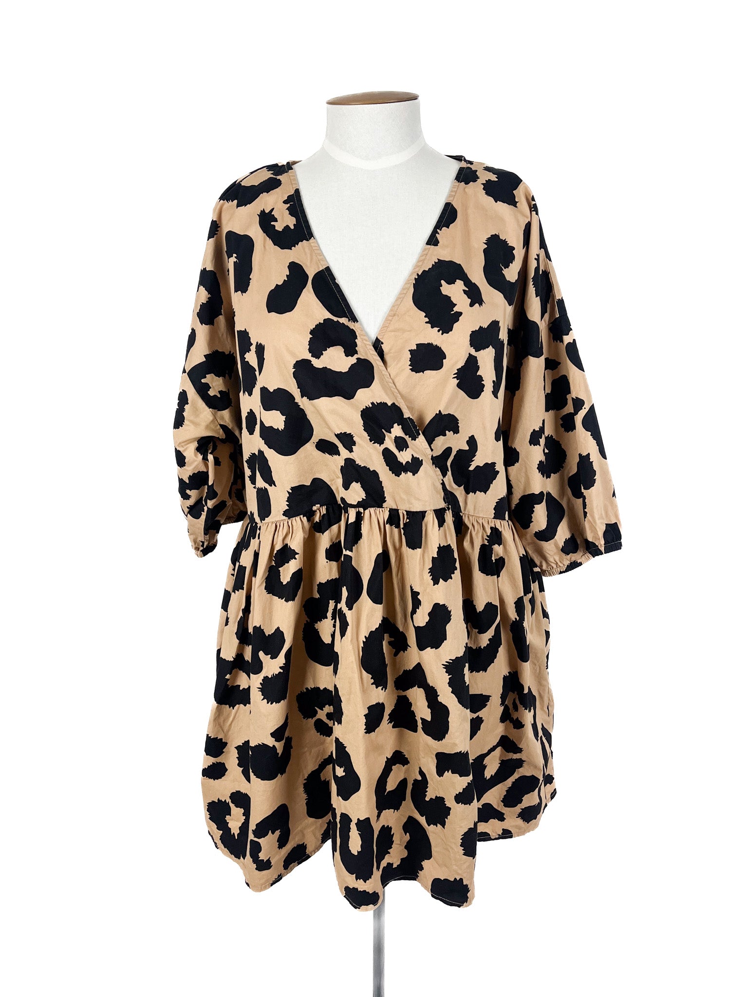 SASS - Brown Mini Dress (Size 14)