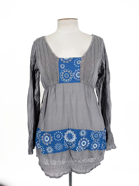 Desigual | Grey Casual Top | Size XL