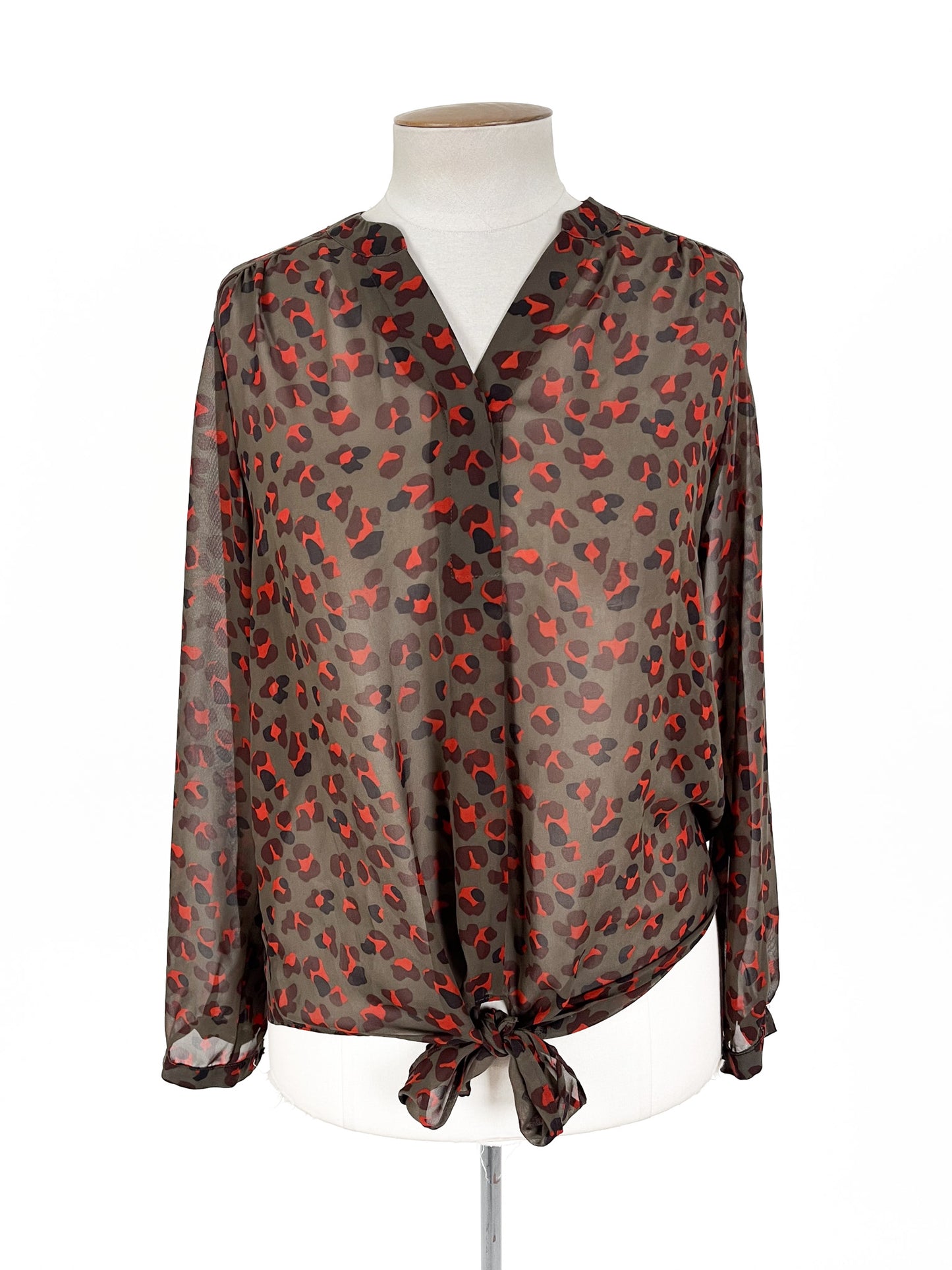 Oliver Black - Brown Blouse (Size 12)