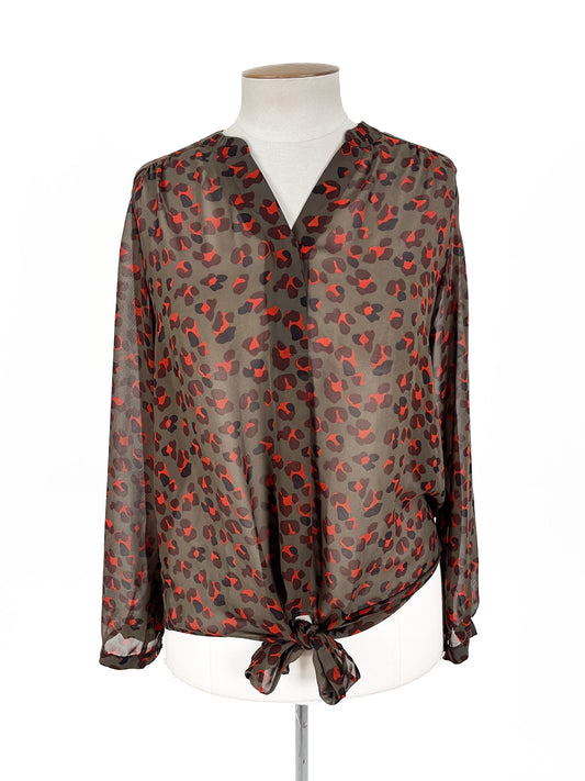 Oliver Black - Brown Blouse (Size 12)