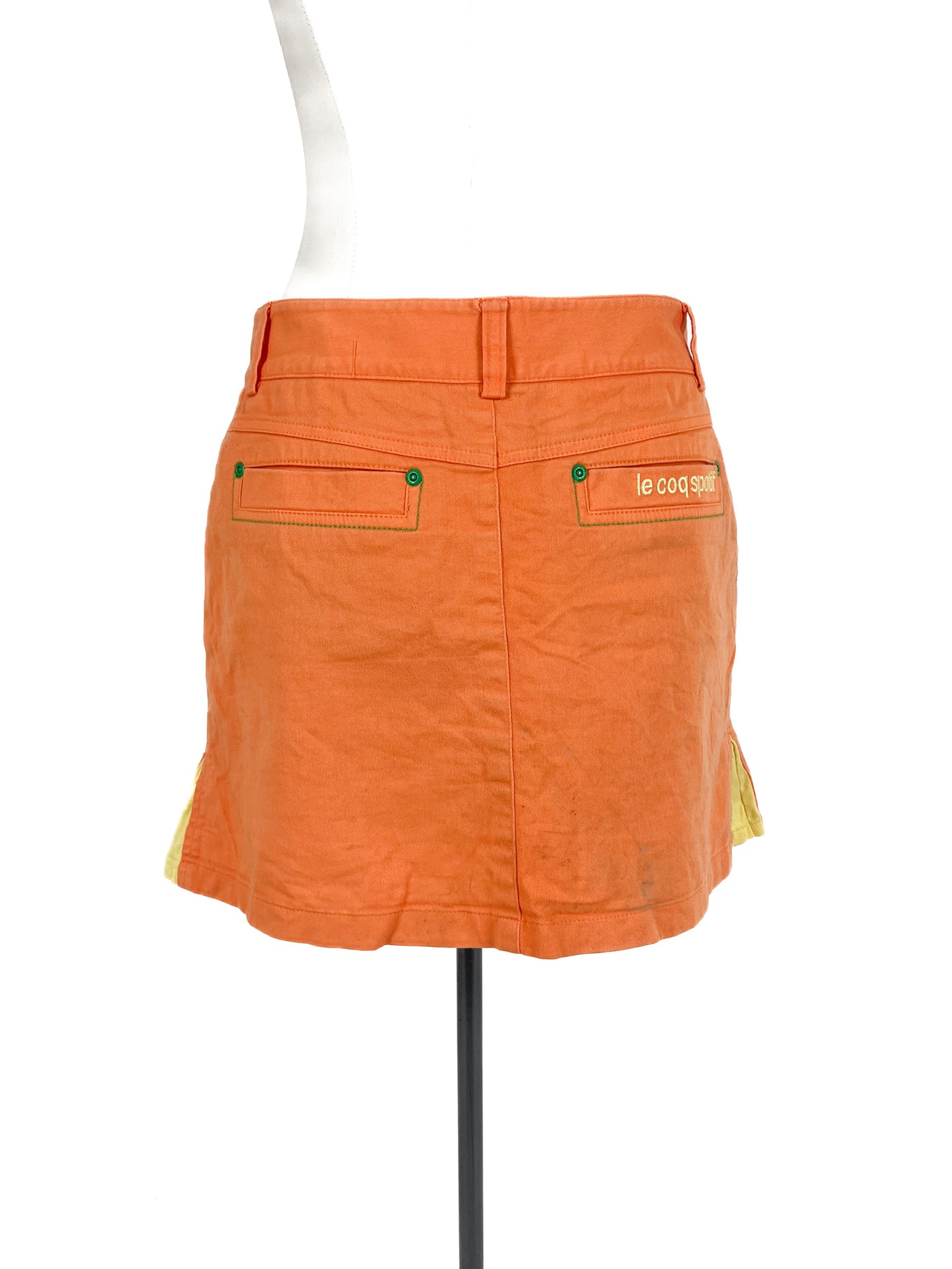Le Coq Sportif | Orange Casual Skirt | Size S