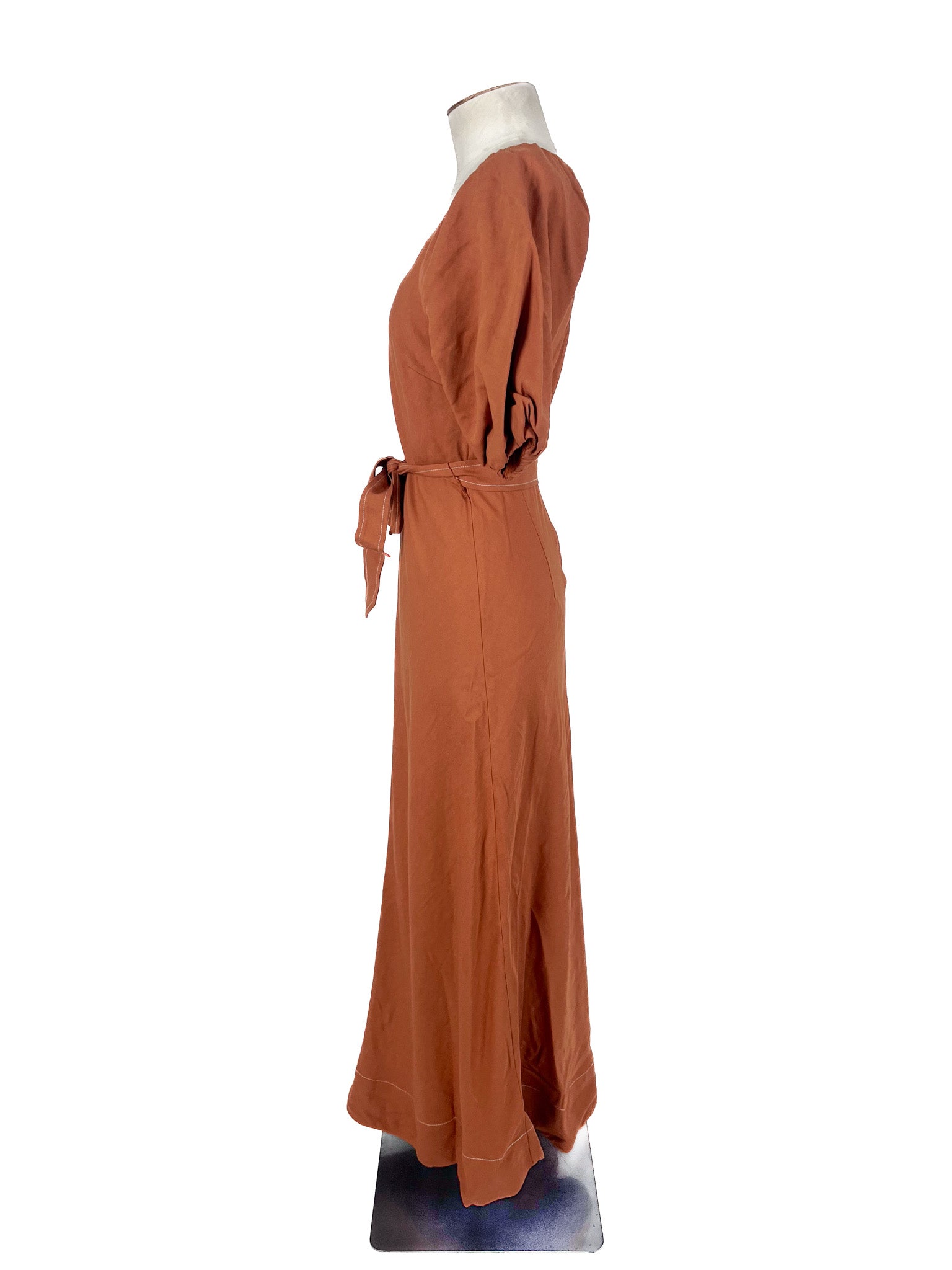 Staple the Label - Orange Maxi Dress (Size 8)