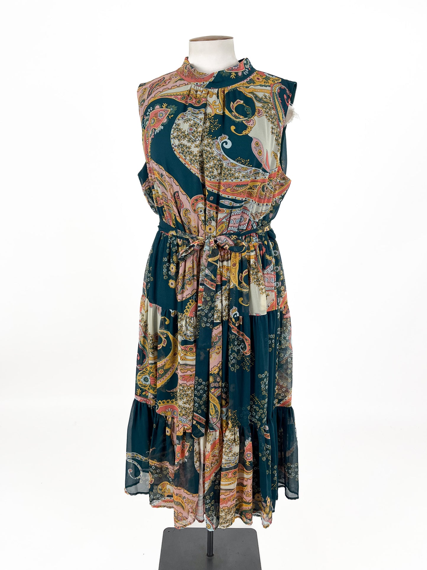 Stella Royal - Green Midi Dress (Size 16)