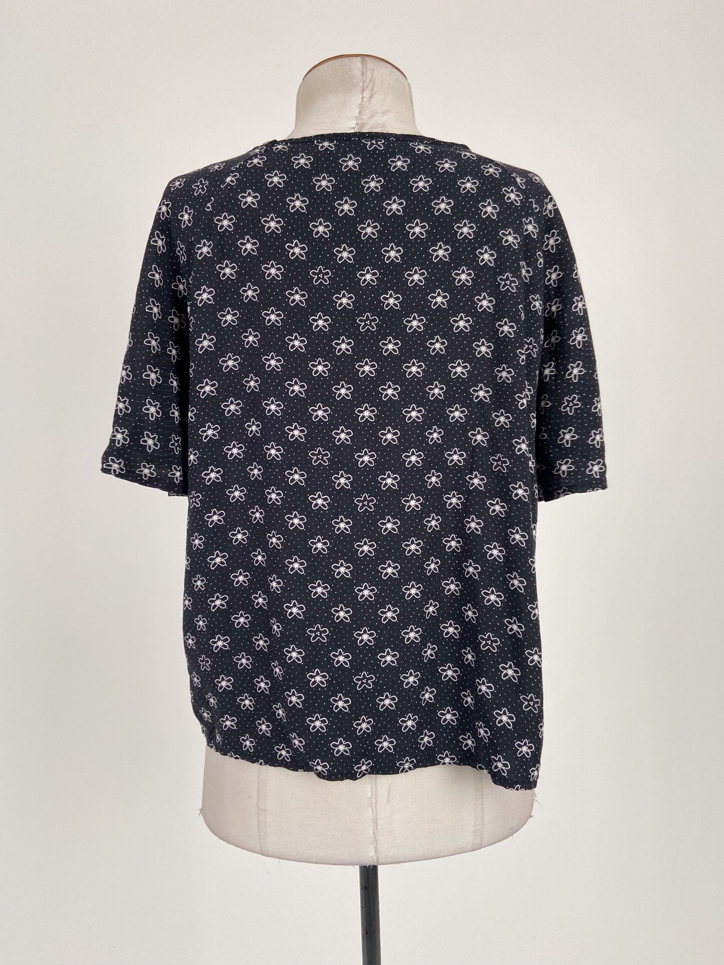 Huffer | Black Casual/Workwear Top | Size 8