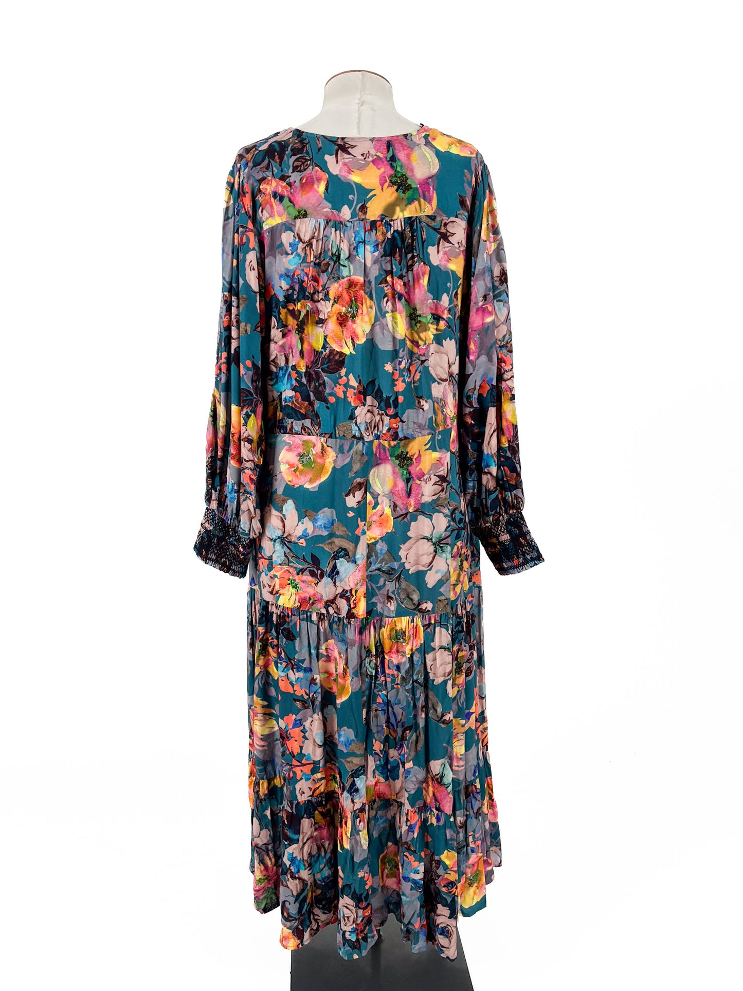 Fate + Becker | Multicoloured Workwear Dress | Size 18