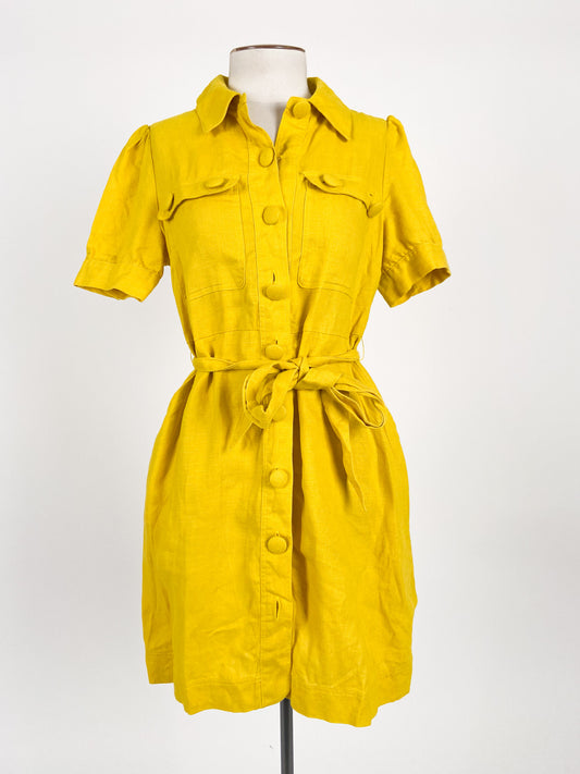 Boden | Yellow Casual/Workwear Dress | Size 10