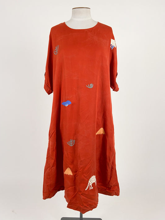 Nancybird | Orange Casual Dress | Size XL