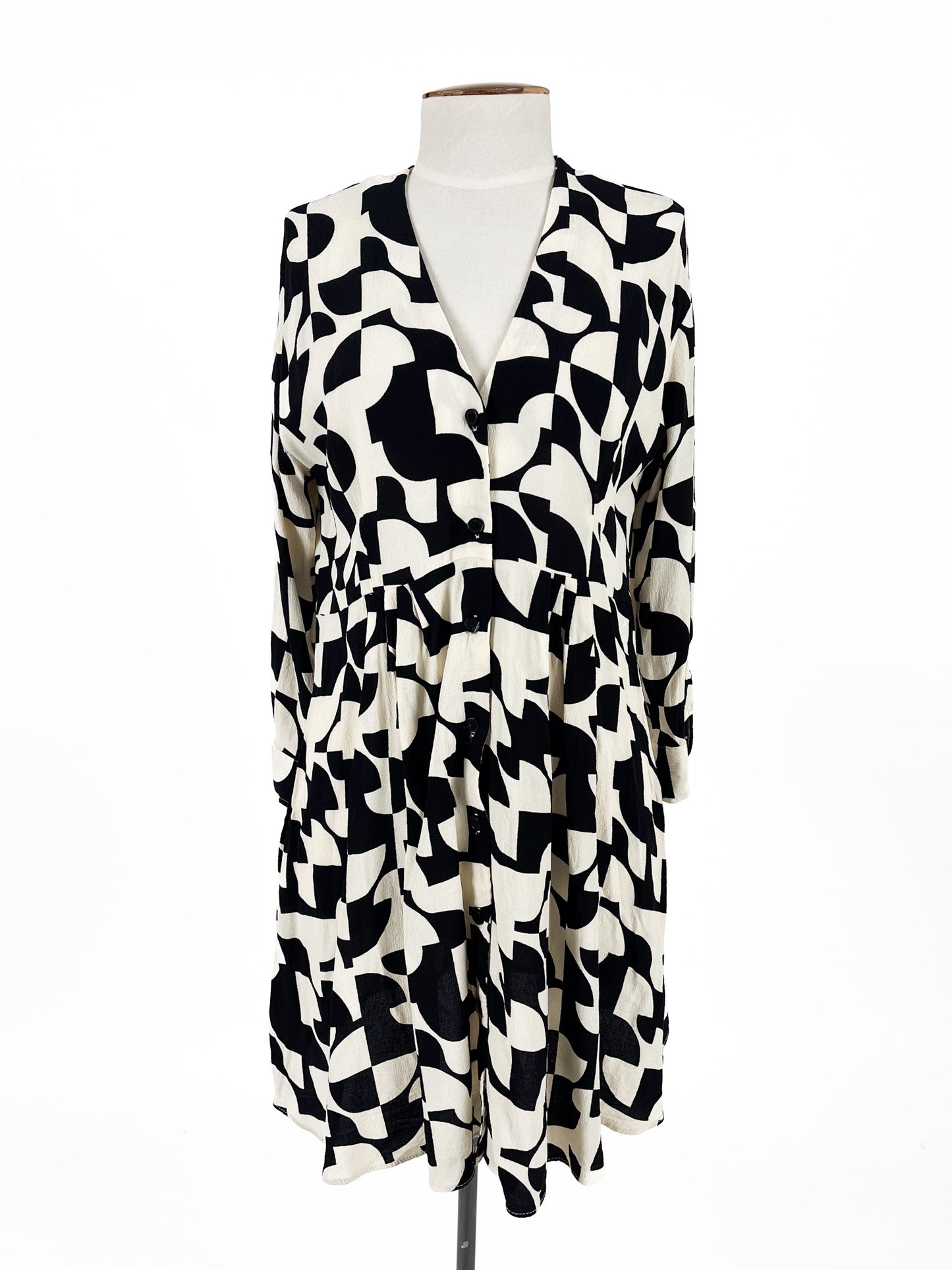Zara | Multicoloured Casual/Cocktail Dress | Size XS