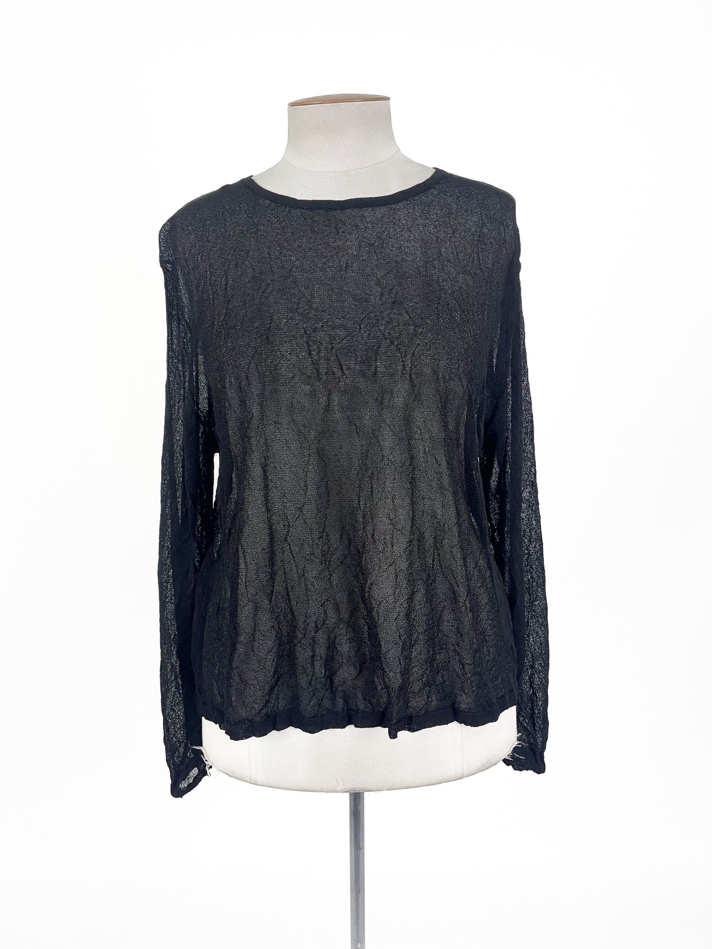 Marilyn Seyb - Black Top (Size 14)