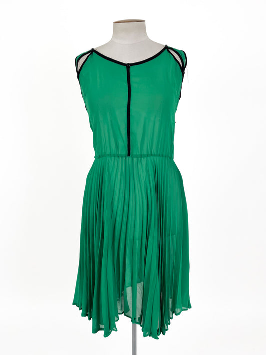 Andrea Moore - Green Midi Dress (Size 10)