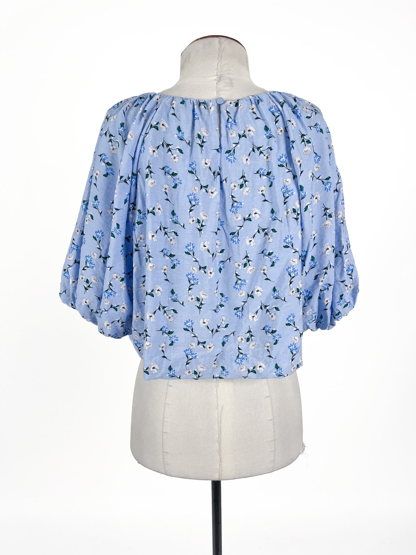 Dotti - Blue Blouse (Size 10)