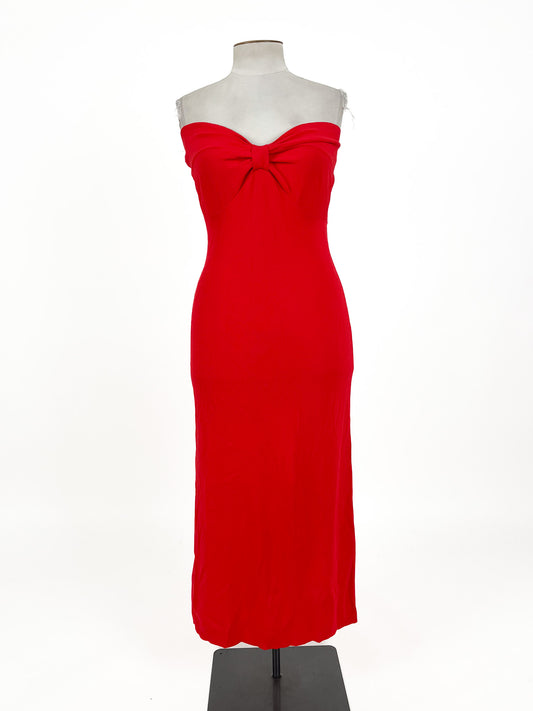 Atmos & Here - Red Midi Dress (Size 18)