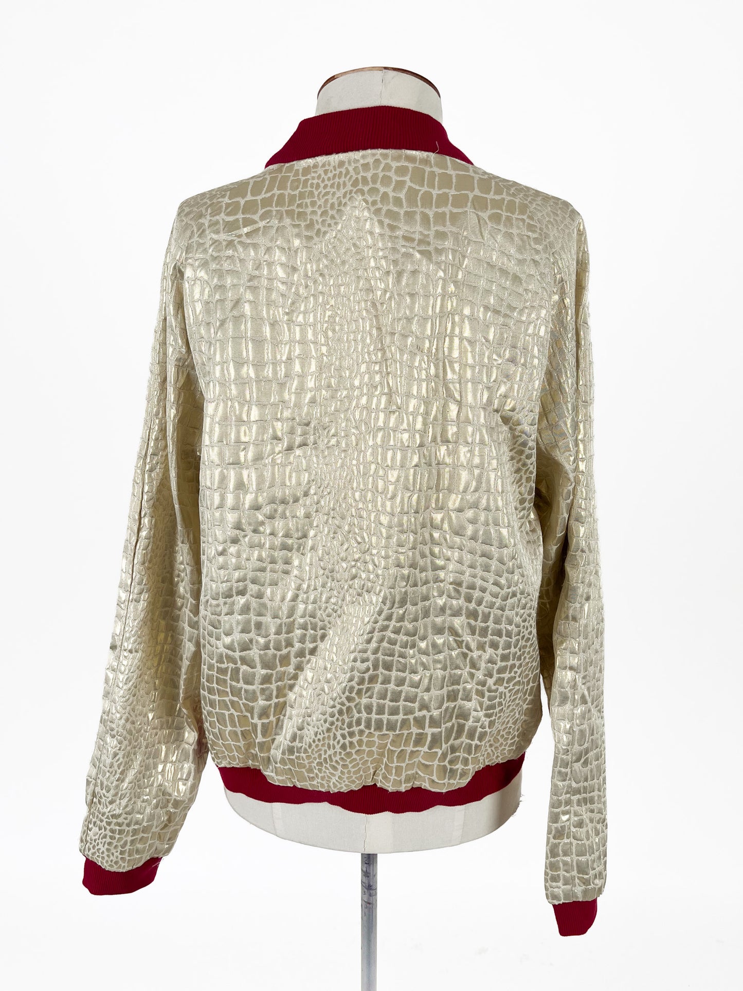 Ketz-ke | Gold Casual Jacket | Size 14