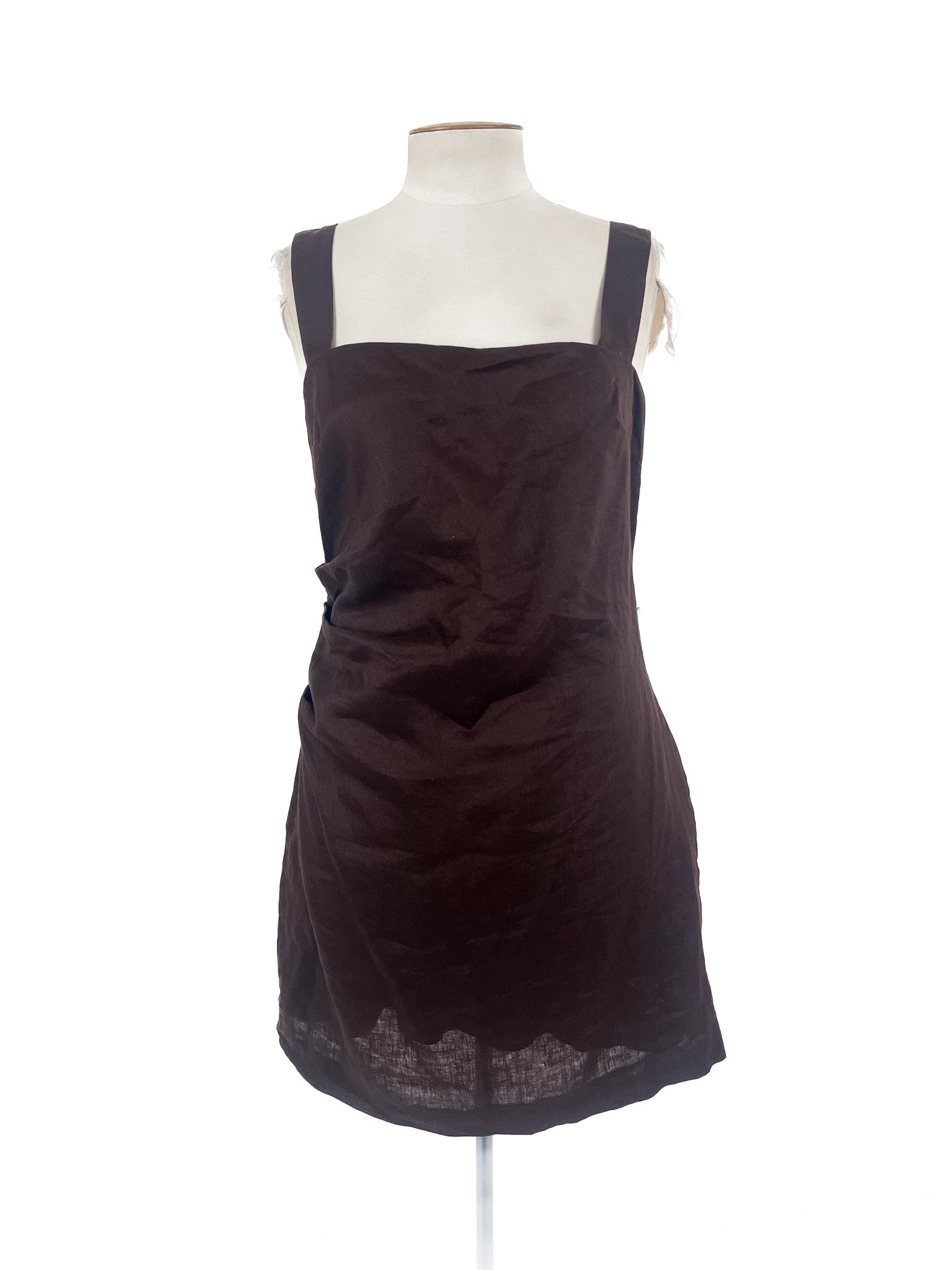 Forever New - Brown Mini Dress (Size 14)