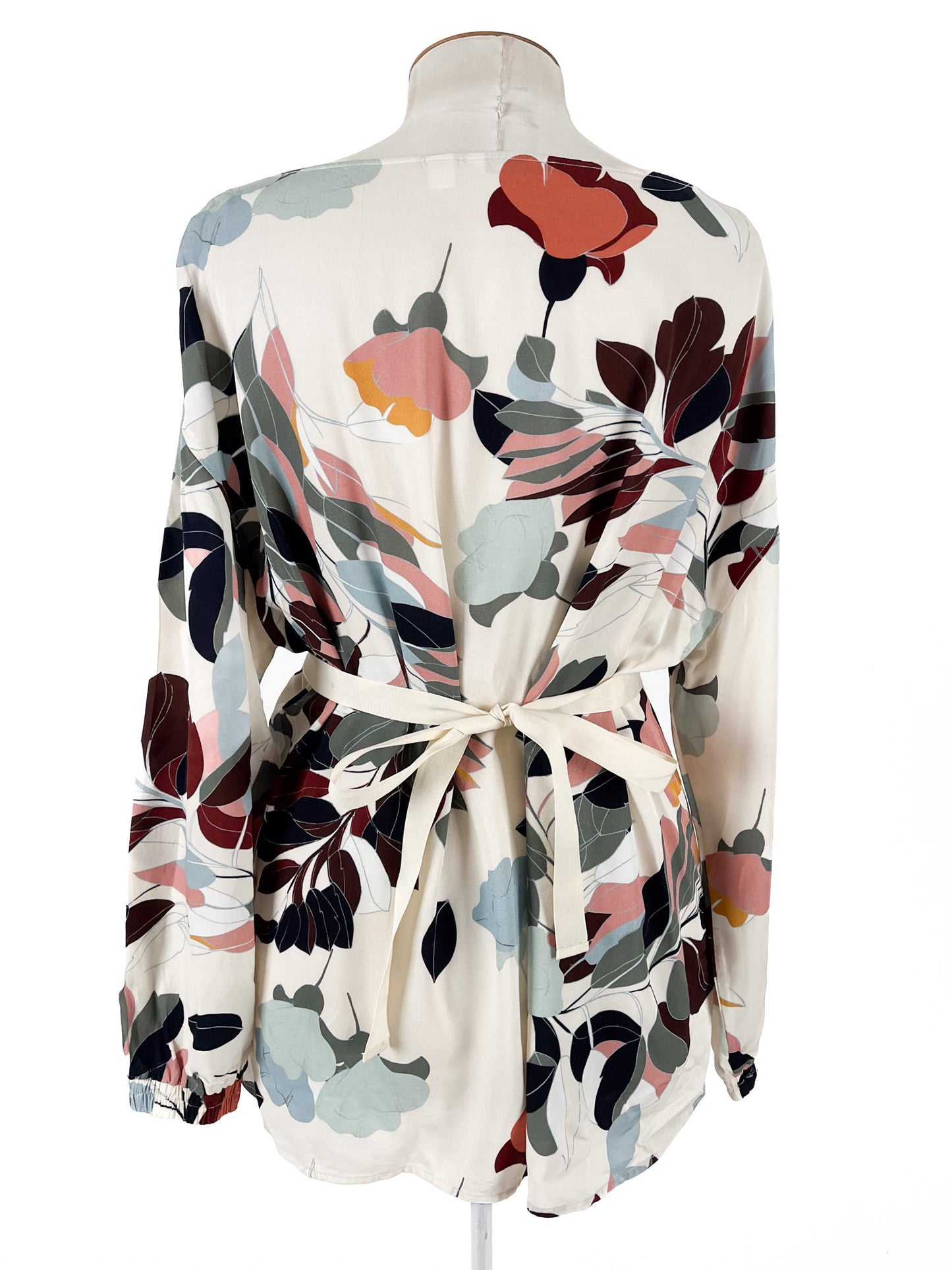 Country Road | Multicoloured Workwear Top | Size 14