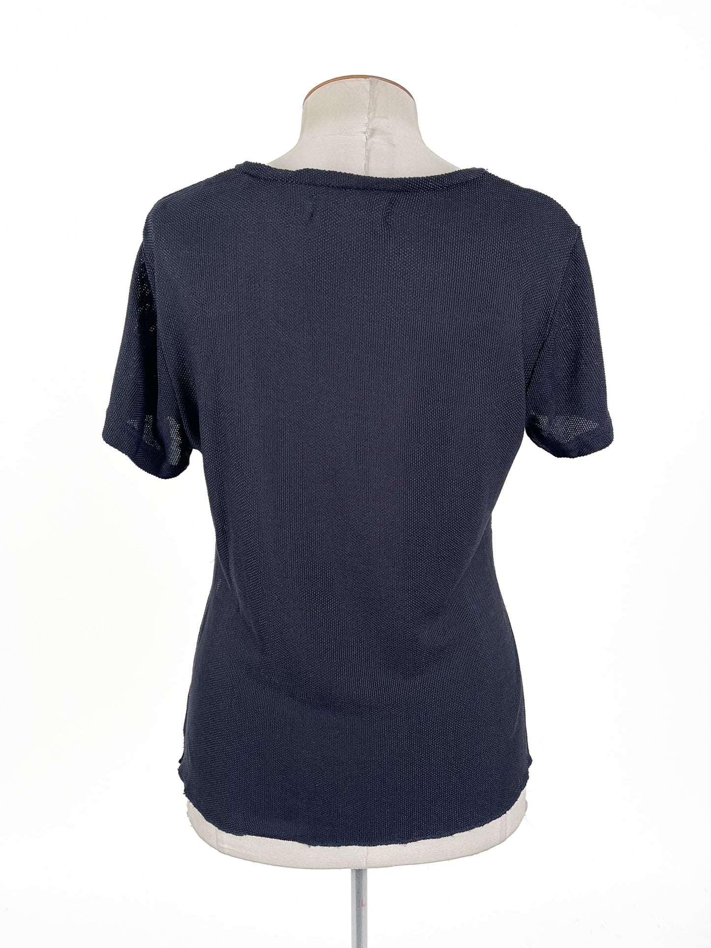 Andrea Moore - Navy T-shirt (Size 12)