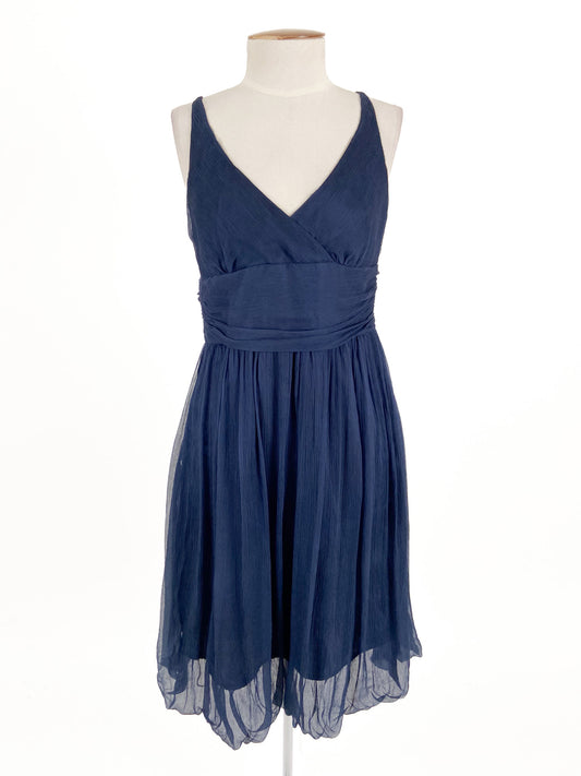Traffic People | Navy Cocktail Dress | Size M