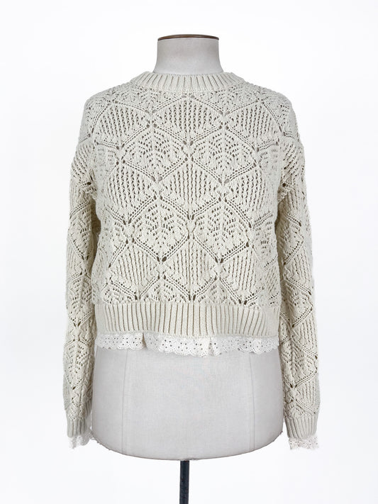 Zara | Beige Casual Jumper | Size L