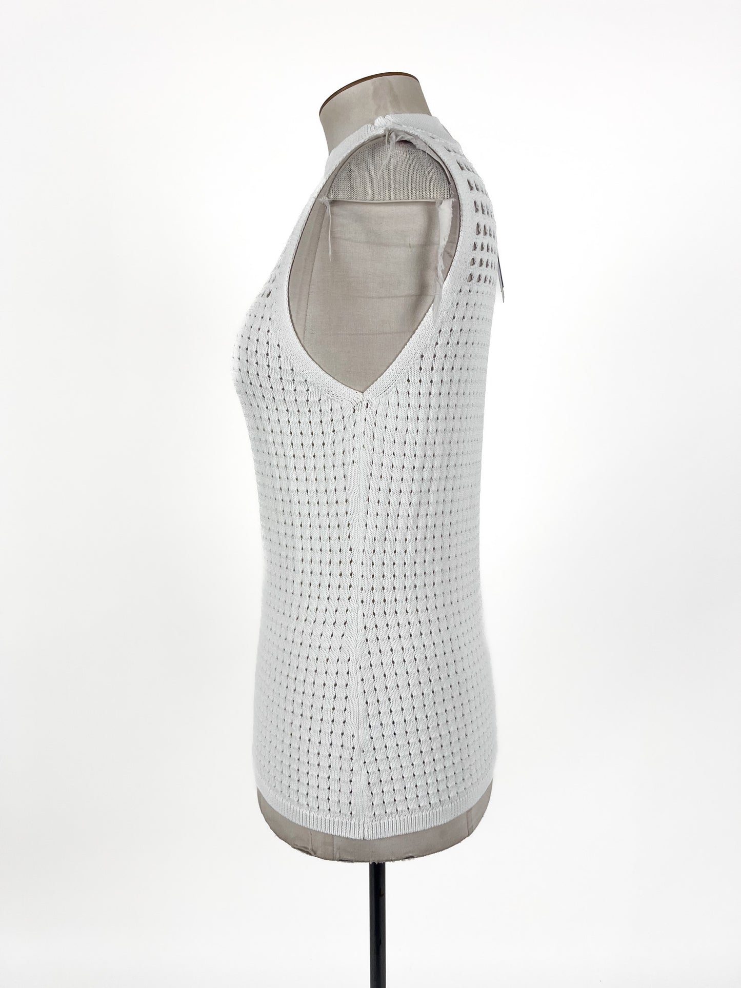 Veronika Maine - White Tank Top (Size L)