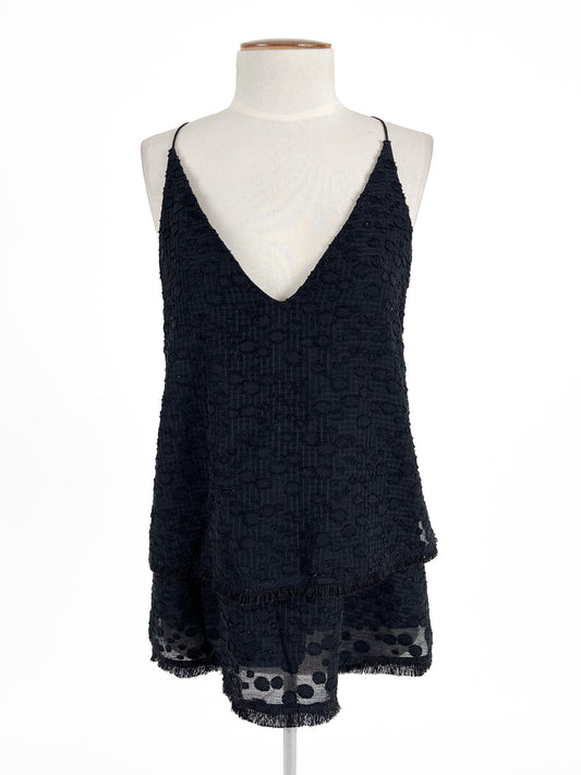 C/Meo Collective | Black Casual Top | Size S