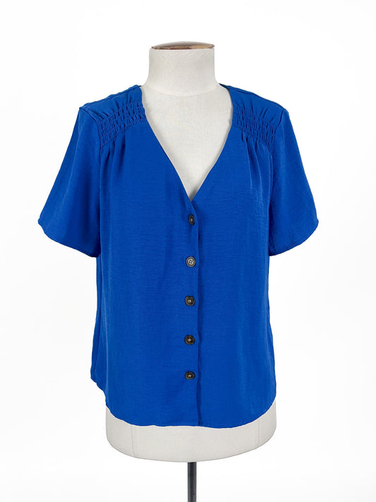 Dotti - Blue Top (Size 10)
