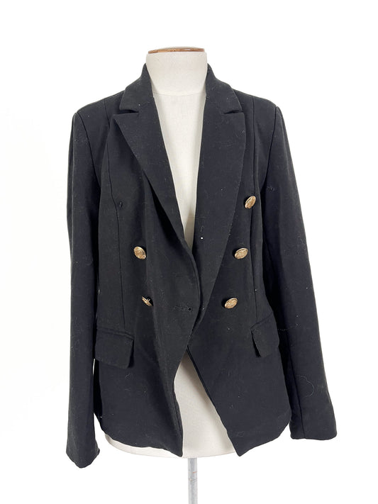 Just Jeans | Black Workwear Jacket | Size 8